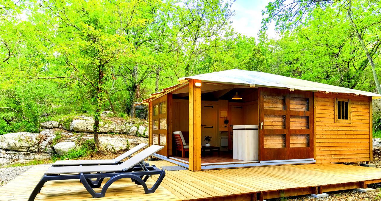 Cabanes Lodges Le Serviere Balazuc Rom bilde